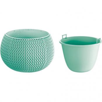Maceta redonda con depósito Splofy Bowl de Prosperplast