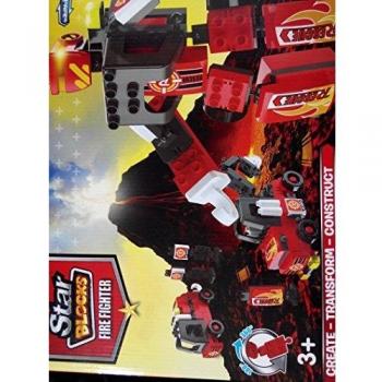 Five Stars CONSTRUCCION Star Blocks 3 EN 1 Bomberos