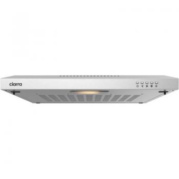 Campana Extractora de Recirculación 60cm Acero Inoxidable 220m3/h 3 Velocidades Integrada