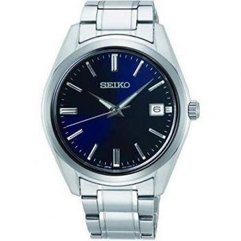 Seiko UK Limited - EU Men's Analogue Analog Quartz Watch with Stainless Steel Strap SUR309P1