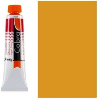 Royal Talens Cobra Artists' Water Mixable Oil Color, 40ml Tube, Yellow Ochre