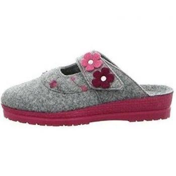 Rohde 2290-80 - Zapatillas de estar por casa de tela para mujer, color gris, talla 36
