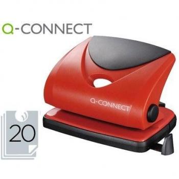 Taladrador kf02155 rojo -abertura 2 mm -capacidad 20 hojas.