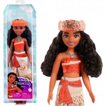 Disney Princess Moana Doll with Flower Crown, Posable Fashion Toy for Ages 3+