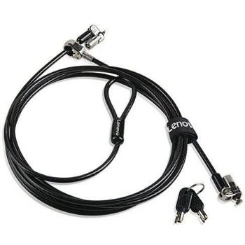 Cable antirrobo Lenovo 4XE0N80915 Negro