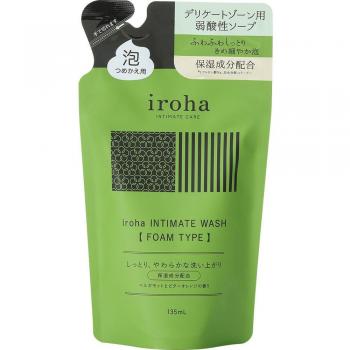 Iroha Delicate Foam Intimate Wash Refill 135ml