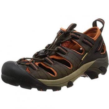 Keen Sandalias Arroyo II Marrón - Zapatillas de montaña, color black olive/bombay brown, diseño cómodo y ligero, suela de tracción para terrenos irregulares, material resistente al agua y transpirable