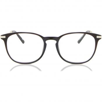 Gafas Anti-Azules Oval Montuta Completa Plástico Marrón Armazones para Hombre - SmartBuy Collection