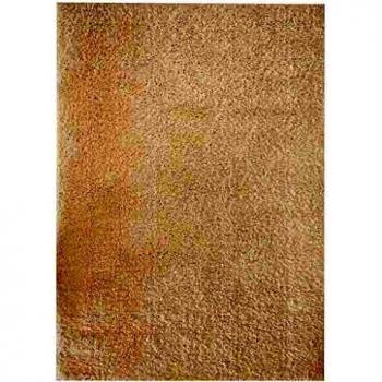 vidaXL Alfombra Shaggy Peluda 120x170cm Crema Decoración Interior Casa y Hogar
