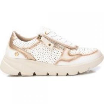 Zapatilla de mujer Xti 142575 beige cremallera