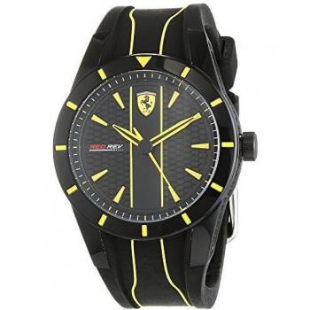 Scuderia Ferrari Reloj Análogo clásico para Niños de Cuarzo con Correa en Silicona 0830480