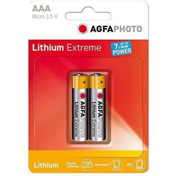 AgfaPhoto 2X Lithium Micro AAA Single-Use Battery Litio 1,5 V - Pilas