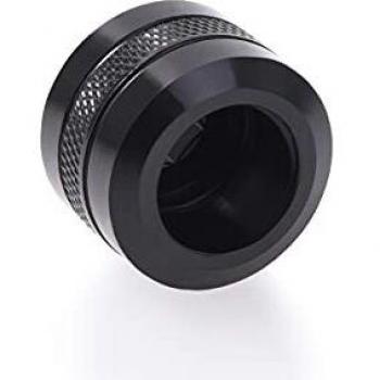Alphacool 17473 Icicle PRO 16 mm HardTube Fitting G1/4 - Deep Black Connector