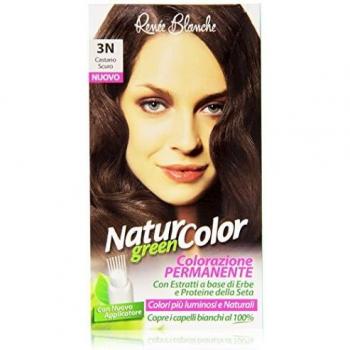 Tinte Permanente para Cabello Renée Blanche Natur Color 3N Castaño Oscuro