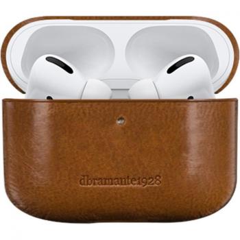 Funda de Cuero Genuino para AirPods dbramante1928 Copenhagen - Color Tan
