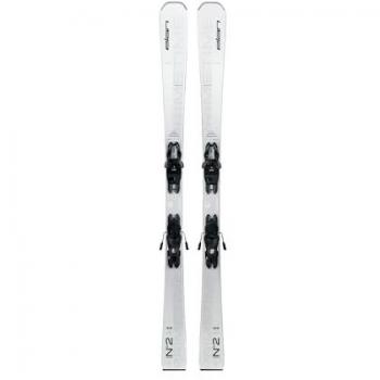 Elan Pack De Esquís Alpinos Primetime N°2 Power Shift con fijaciones EL 9.0 GW, para mujer, talla 158, color blanco