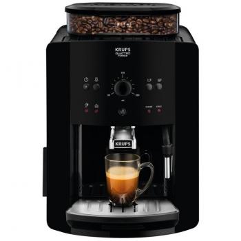 Cafetera Superautomática Krups EA8110 Arabica, 1.7L, 1450W, 15 Bar, Negra