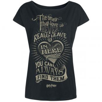 Harry Potter The Ones That Love Us Camiseta Mujer Negro XL