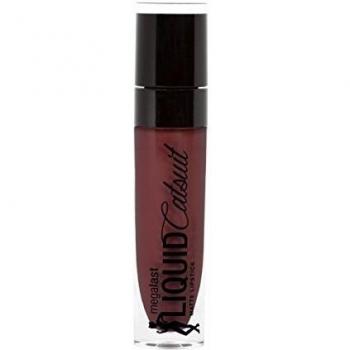 Wet n Wild - MegaLast Liquid Catsuit Matte Lipstick - Barra de Labios Mate Líquida y Brillante, con Acabado Mate Muy Pigmentado - Vegana - Give Me Mocha - 1 Unidad