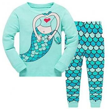 Tkiames - Pijama para niña de jirafa