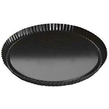 Metaltex Dolceforno Molde Rizado, Acero, Negro, 30 cm