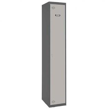 Taquilla SIMONLOCKER PROF. MON. SINGLE 1/1 300 AN/GR - 8425437106095 - Simon Rack, Taquilla Vestuario Metálica, 1 Puerta, Montada, Dimensiones: