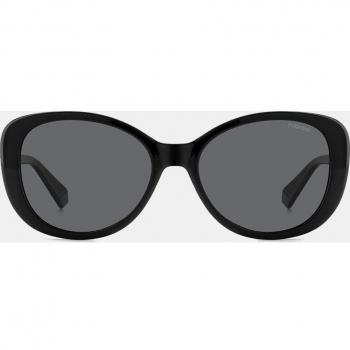 Polaroid Women's Black Butterfly Sunglasses with Polarized Lenses PLD 4154/S/X