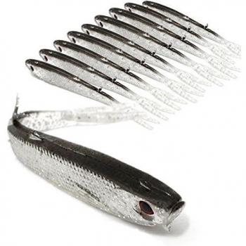 Peces de silicona suave 9.5cm seÐuelo de la pesca del cebo Toyito pesca de agua salada