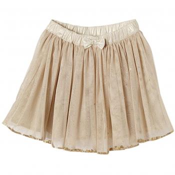 VERTBAUDET Falda tipo enagua con brillantes niña Beige irisado estampado 3A