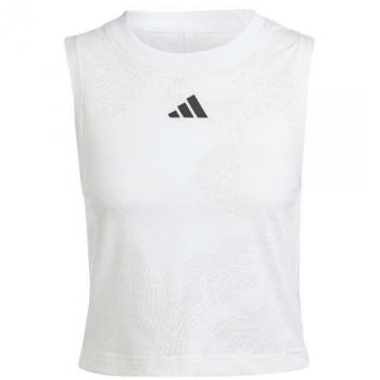 Camiseta de tirantes Adidas Match Pro para mujeres - Blanco