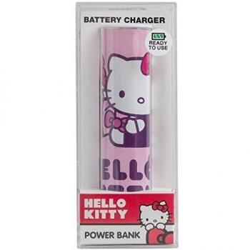 Tribe Hello Kitty - Cargador externo portátil móvil universal con salida USB