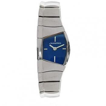 Chronotech Women's Analog Quartz Watch CT7323L-04M with Transparent Dial and Stainless Steel Strap (21mm)