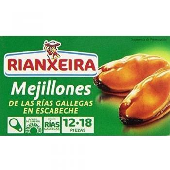 Rianxeira - Mejillones - De las rías gallegas en escabeche - 69 g