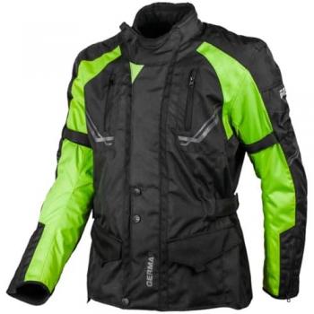 GMS Chaqueta de Moto Taylor Textil Negro-Amarillo Talla XL