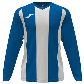 Camiseta manga larga PISA II Royal Blanco JOMA
