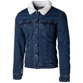RST Chaqueta de Moto Sherpa Denim Azul - Textil para motocicleta, Talla L