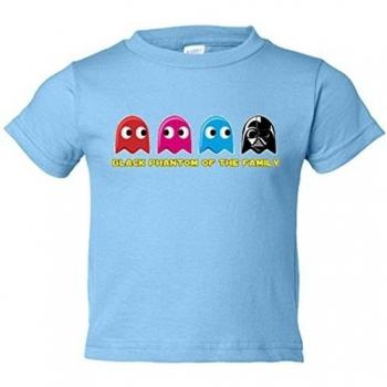 Camiseta niño Star Wars Pacman Black Phantom Of The Family - Celeste, 7-8 años