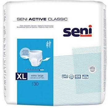 Seni Active Classic Pantalones de Incontinencia Adultos Extra Grandes - 30 Unidades, Talla XL, Cintura 120-160 cm, Transpirables