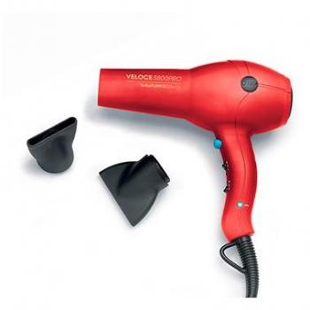 Secador de Pelo Diva Pro Styling Veloce 3800 Pro Red 2200W, Color Rojo