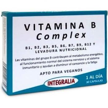 Complejo Vitaminas B Integralia 30 cápsulas