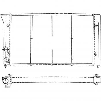 Hella  8MK 376 715-011 radiador