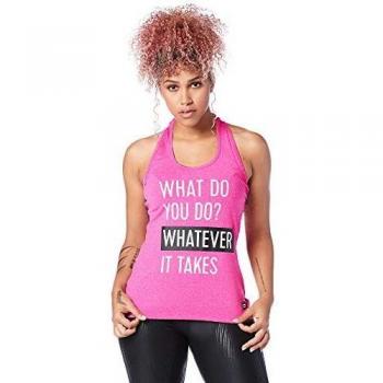 STRONG by Zumba Camiseta de Rendimiento atlético para Mujer X-Pequeña Rosa impactante