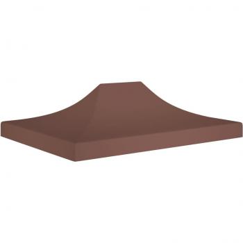 Techo de boda para fiesta 4x3 m marrón 270g/m²