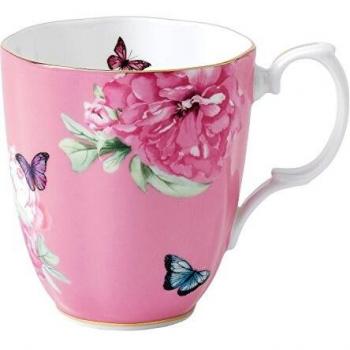 Royal Albert Miranda Kerr Friendship 40001828 Mug 0.40ltr, Pink, Fine Bone China, 1 Count