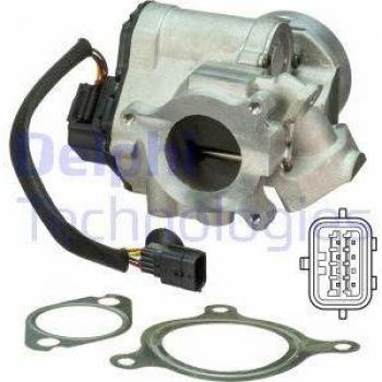 Válvula EGR DELPHI EG10495-12B1 con características de alta calidad, diseño optimizado para un rendimiento eficiente, compatible con múltiples modelos de vehículos, fabricada por Delphi, garantizando durabilidad y cumplimiento de estándares OEM