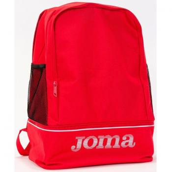 Mochila Joma Training III Roja con Zapatillero - Organización y Estilo para tus Entrenamientos