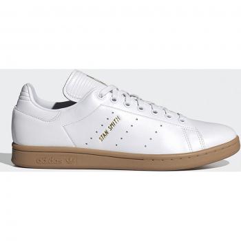 Zapatillas casual de hombre Adidas Stan Smith blanca caramelo