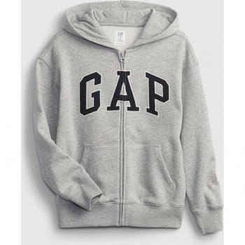 Sudadera de niño gris con capucha Gap
