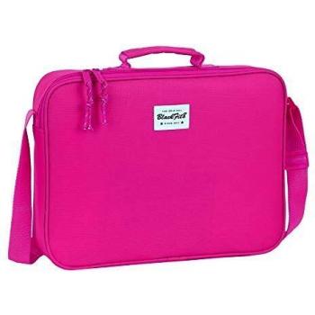Blackfit8 Cartera Extraescolares Fresa, 380x60x280mm