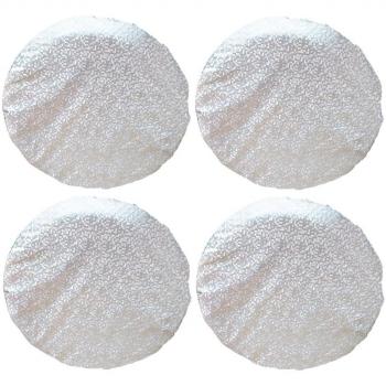 Da Jia Inc juego de 4 resistente al agua cubierta para neumáticos de ruedas para coche RV Auto Truck Película de aluminio Neumático Protectores de sol para 29 cm de diámetro